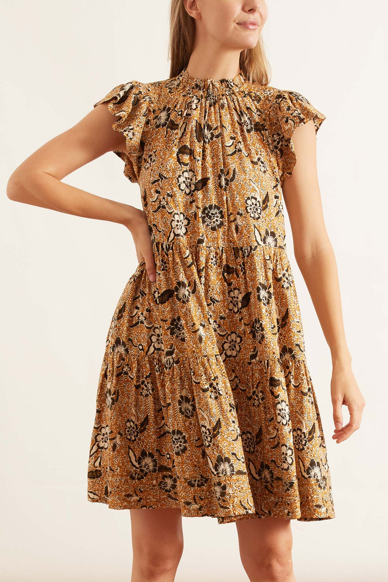 Ulla Johnson Kasim Dress in Amber ...